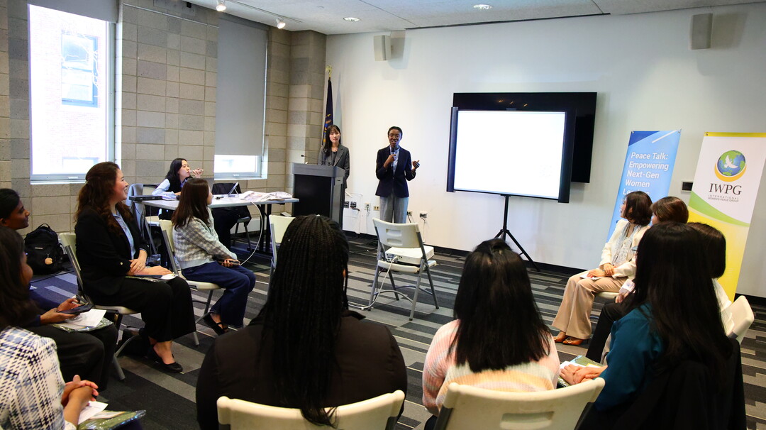IWPG, 미국 아이비리그 컬럼비아대 차세대 여성 평화 리더를 위한 ‘평화 토크’ 개최